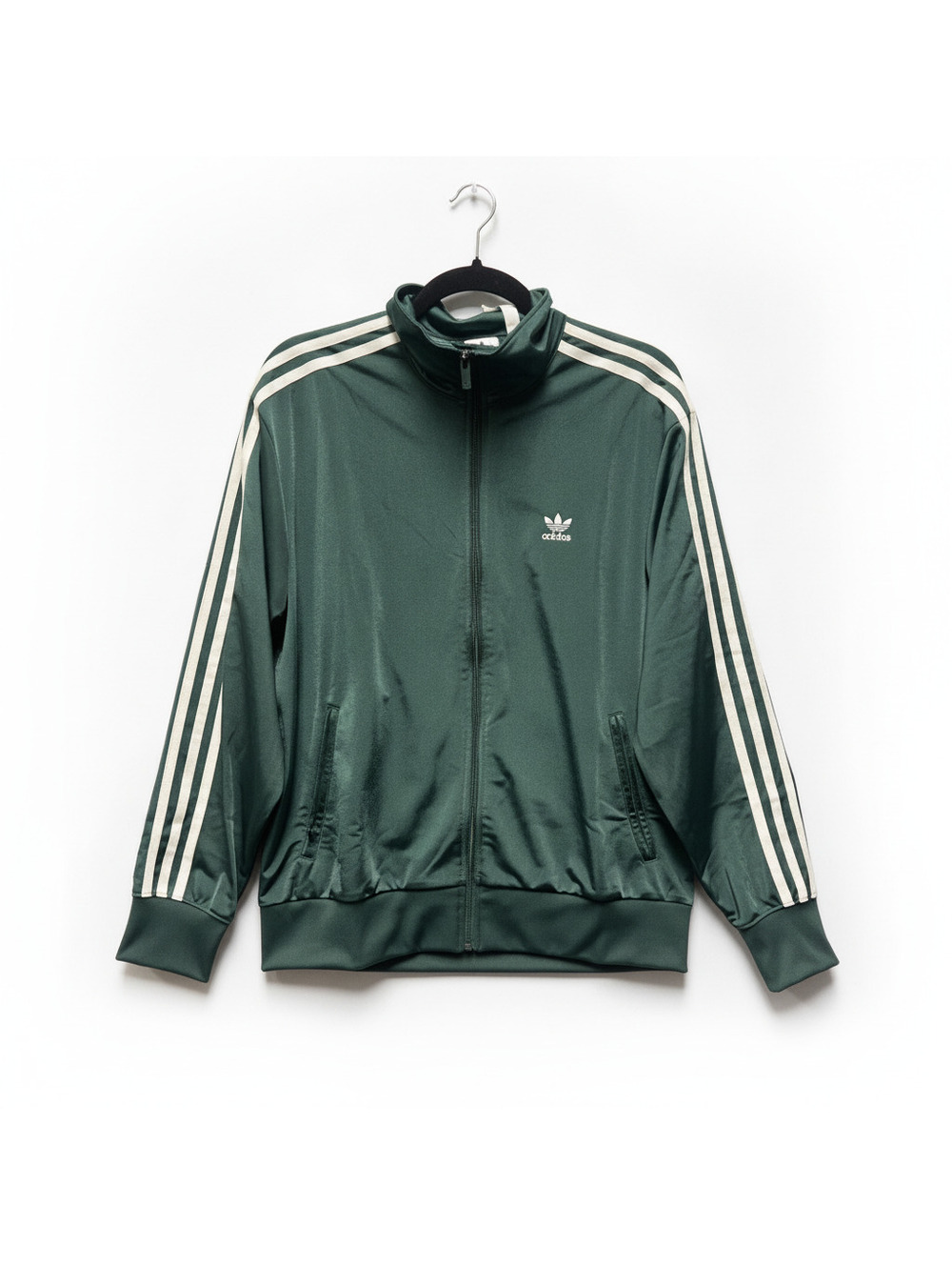 adidas Firebird TT Track Jacket Mineral Green White Women's Medium New With Tags